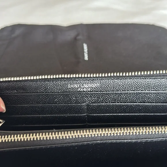 Yves Saint Laurent Long Zip Wallet - Picture 11 of 14